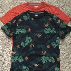 Set of 2 short sleeve tee shirts